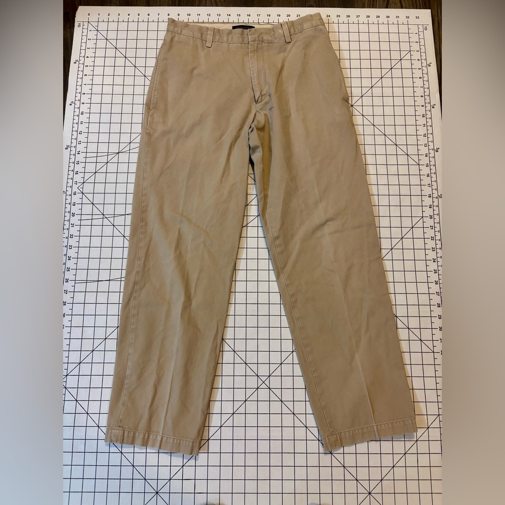 Banana‎ Republic Men's Size 30/30 Tan Straight Fit Gavin Pants
